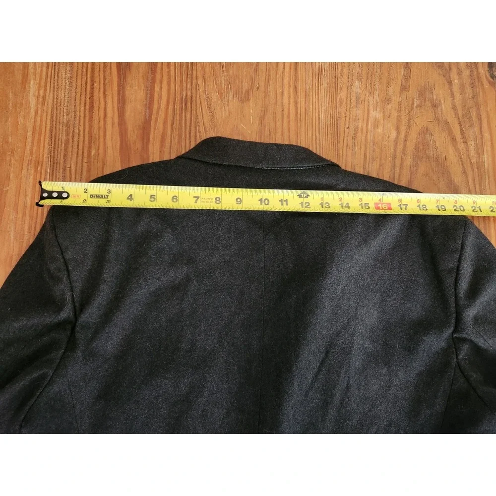 Oscar De La Renta Green Sport Coat Blazer Wool Cashmere 44L Vintage Quiet Luxury